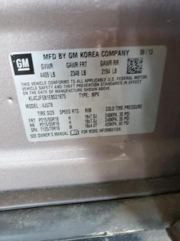 KL4CJFSB1EB521875 - 2014 BUICK ENCORE CONVENIENCE 灰色 照片 12