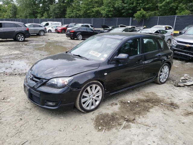JM1BK34M191214312 - 2009 MAZDA SPEED 3 BLACK photo 1