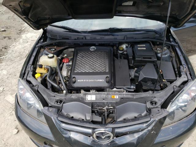 JM1BK34M191214312 - 2009 MAZDA SPEED 3 BLACK photo 11