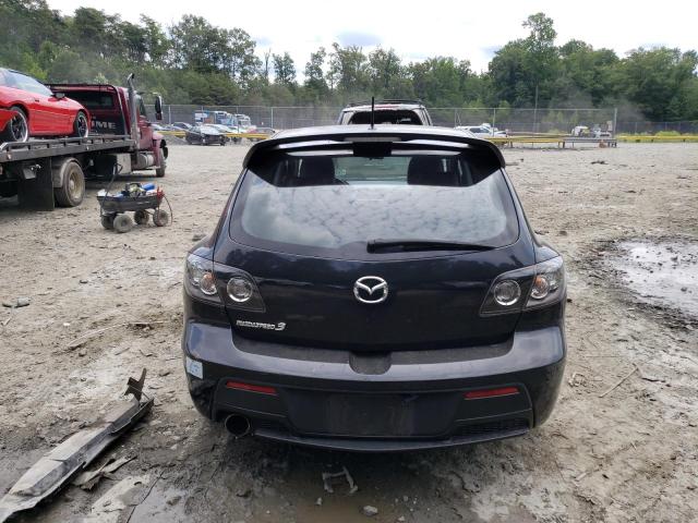 JM1BK34M191214312 - 2009 MAZDA SPEED 3 BLACK photo 6