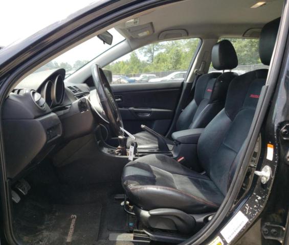 JM1BK34M191214312 - 2009 MAZDA SPEED 3 BLACK photo 7
