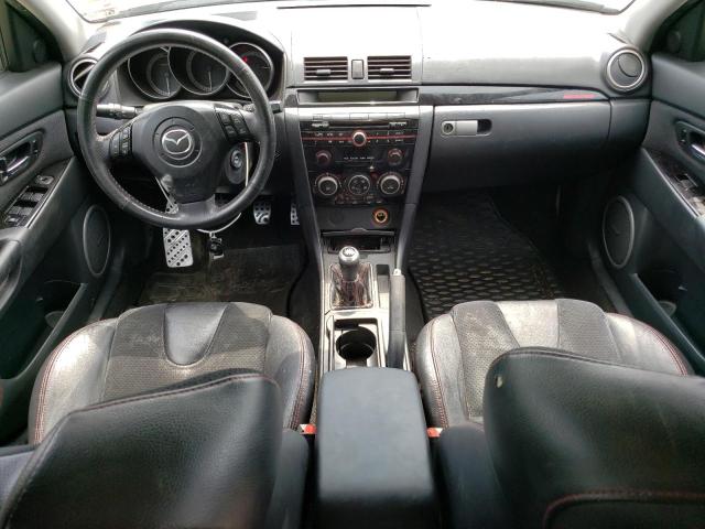 JM1BK34M191214312 - 2009 MAZDA SPEED 3 BLACK photo 8