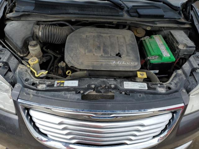 2C4RC1BG7FR696241 - 2015 CHRYSLER TOWN & COU TOURING GRAY photo 12