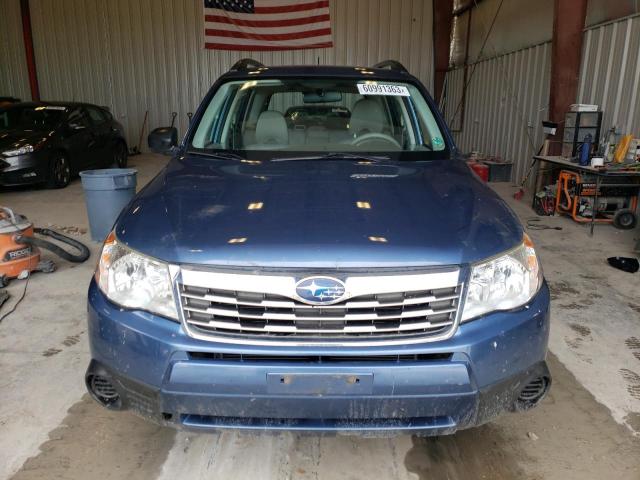 JF2SH6BC7AH797122 - 2010 SUBARU FORESTER XS Mavi foto 5