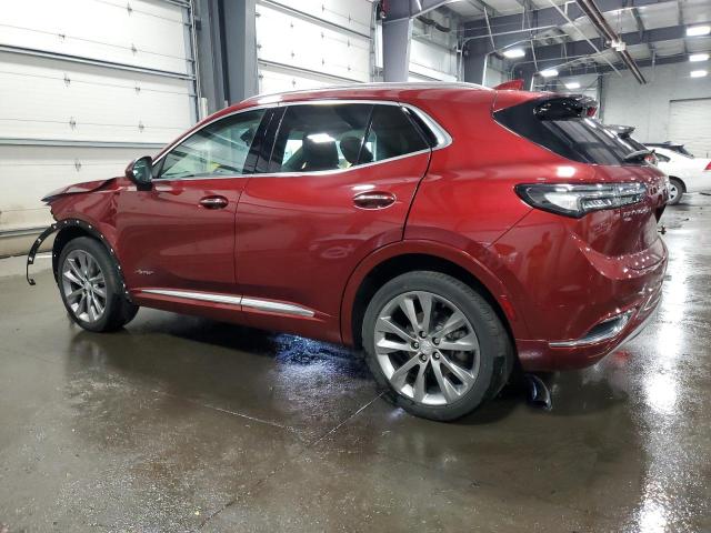 LRBFZSR44MD180002 - 2021 BUICK ENVISION AVENIR RED photo 2
