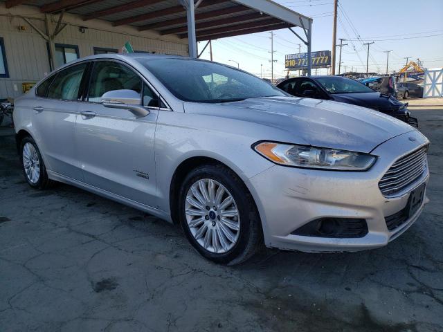 3FA6P0PU1GR320491 - 2016 FORD FUSION SE PHEV SILVER photo 4