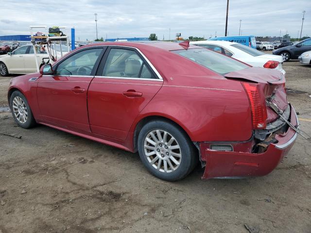 1G6DG5EG3A0133212 - 2010 CADILLAC CTS LUXURY COLLECTION RED photo 2