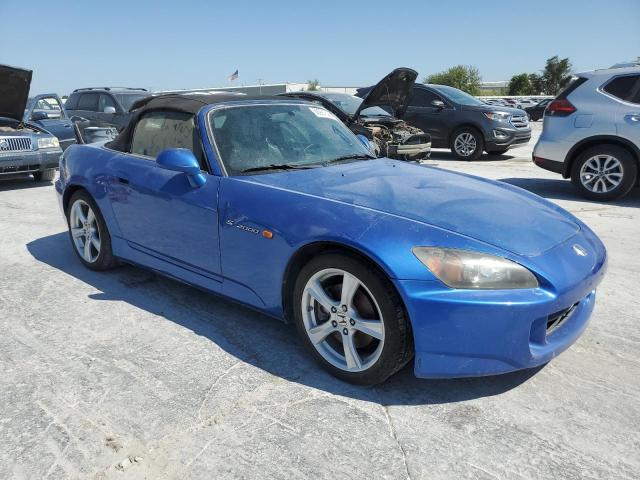 JHMAP21428S002294 - 2008 HONDA S2000 BLUE photo 4