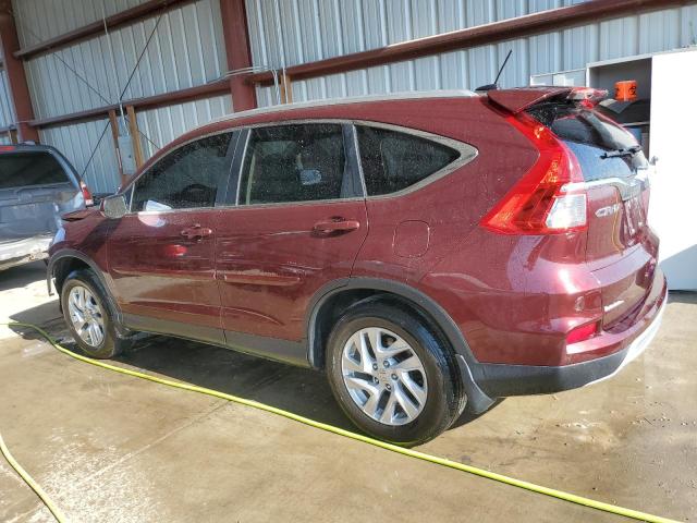 2HKRM4H76FH613322 - 2015 HONDA CR-V EXL BURGUNDY photo 2