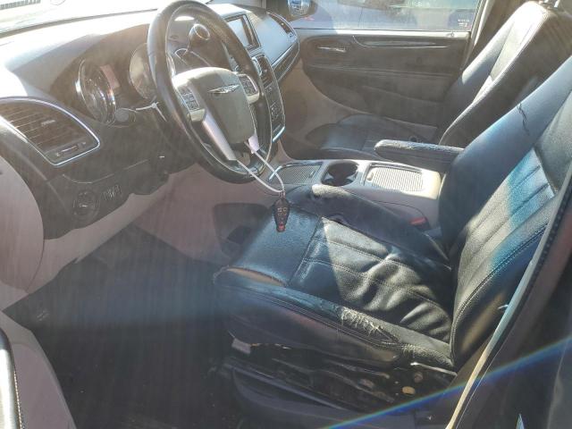 2C4RC1CG8CR413498 - 2012 CHRYSLER TOWN & COU TOURING L BLACK photo 7