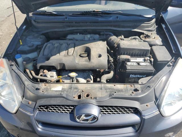 KMHCM3AC8AU157941 - 2010 HYUNDAI ACCENT BLUE GRAY photo 11