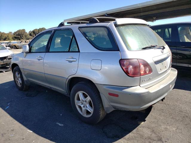 JT6HF10U6X0058612 - 1999 LEXUS RX 300 SILVER photo 2