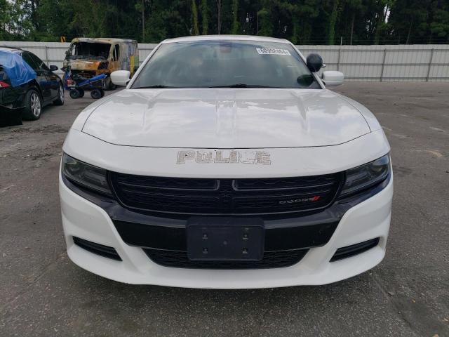 2C3CDXAT0KH558324 - 2019 DODGE CHARGER POLICE WHITE photo 5