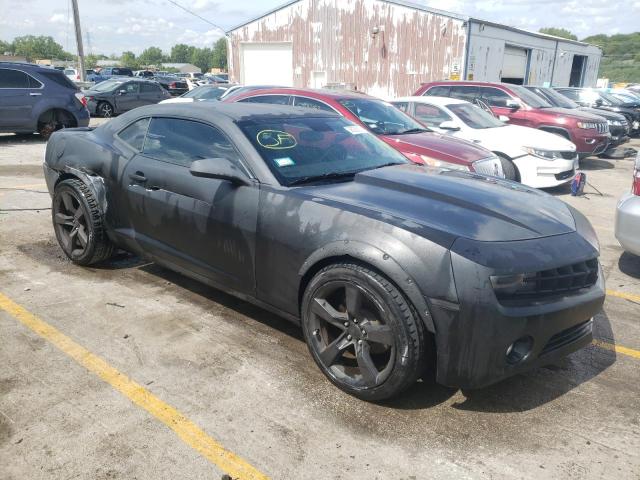 2G1FB1EV5A9137109 - 2010 CHEVROLET CAMARO LT BLACK photo 1