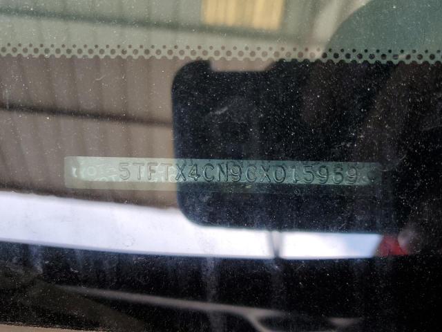 5TFTX4CN9CX015969 - 2012 TOYOTA TACOMA ACCESS CAB ნაცრისფერი ფოტო 12