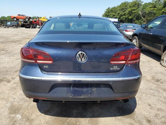 WVWGU7ANXDE551311 - 2013 VOLKSWAGEN CC VR6 4MOTION BLUE photo 6