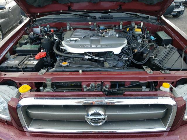 JN8DR09Y92W726797 - 2002 NISSAN PATHFINDER LE RED photo 12