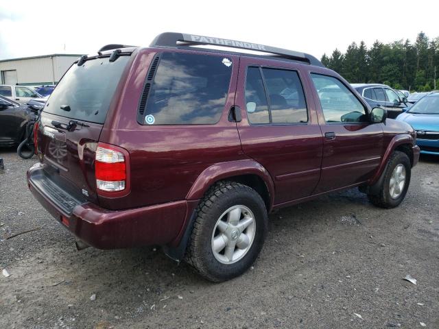 JN8DR09Y92W726797 - 2002 NISSAN PATHFINDER LE RED photo 3