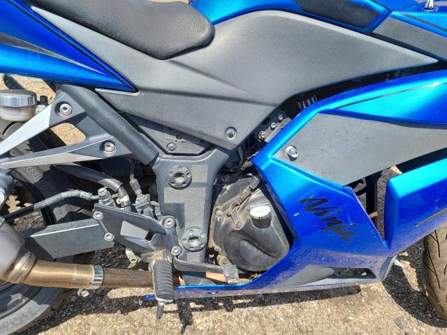 JKAEXMJ188DA13175 - 2008 KAWASAKI EX250 J BLUE photo 7