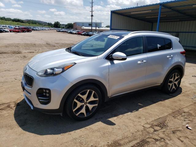 KNDPR3A62H7127280 - 2017 KIA SPORTAGE SX SILVER photo 1