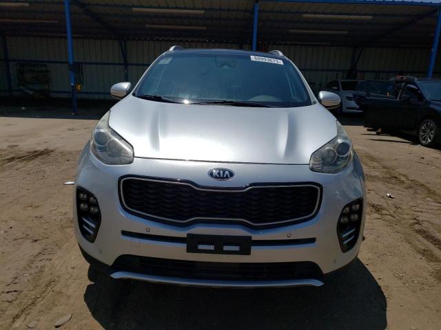 KNDPR3A62H7127280 - 2017 KIA SPORTAGE SX SILVER photo 5