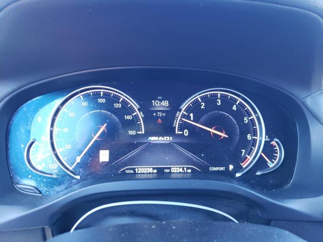 5UXTS3C51J0Y99340 - 2018 BMW X3 XDRIVEM40I BLACK photo 9