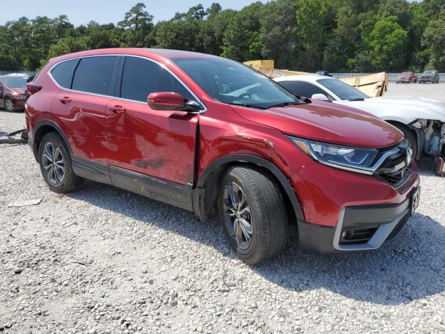 2HKRW1H87MH421566 - 2021 HONDA CR-V EXL BURGUNDY photo 4