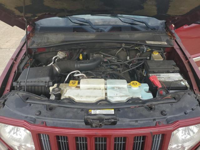 1C4PJMAK2CW188167 - 2012 JEEP LIBERTY SPORT RED photo 11