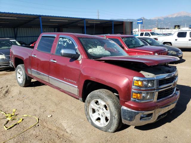 3GCUKSEC7EG309980 - 2014 CHEVROLET SILVERADO K1500 LTZ MAROON photo 4