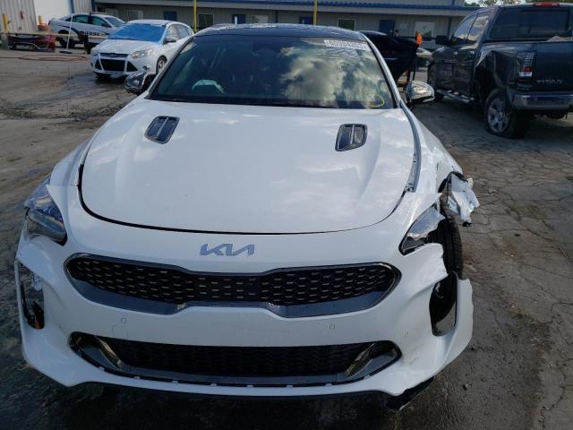 KNAE55LC9P6133662 - 2023 KIA STINGER GT2 WHITE photo 5