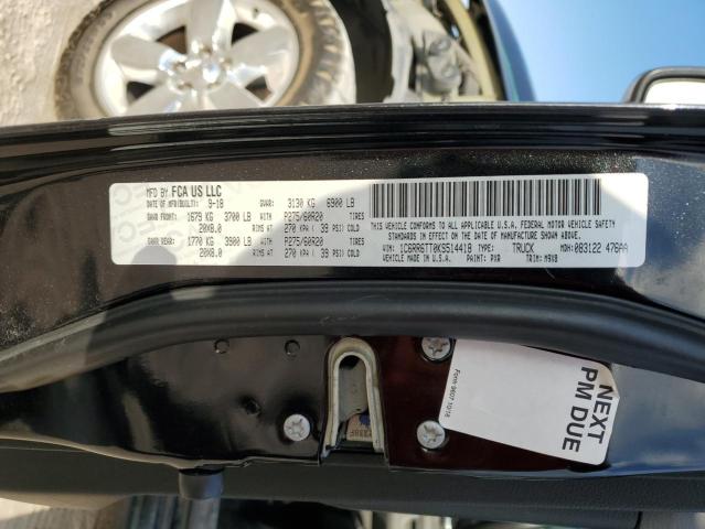 1C6RR6TT0KS514418 - 2019 RAM 1500 CLASS SLT Qara foto 13