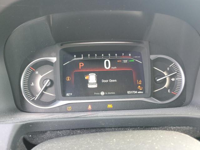 5FNYF8H54NB001564 - 2022 HONDA PASSPORT EXL WHITE photo 9