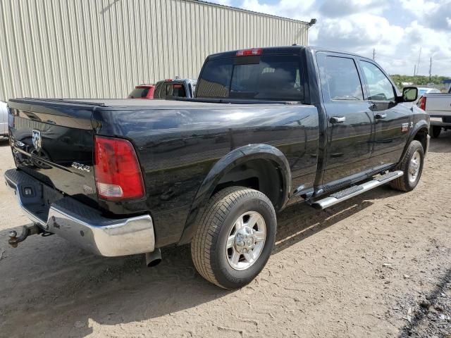 3C6UD5FL9CG300874 - 2012 DODGE RAM 2500 LARAMIE BLACK photo 3