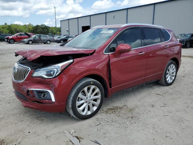 LRBFXFSX3HD109865 - 2017 BUICK ENVISION PREMIUM II Շագանակագույն լուսանկար 1