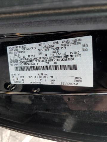 1FMCU0JX9GUB69879 - 2016 FORD ESCAPE TITANIUM 黑色 照片 13