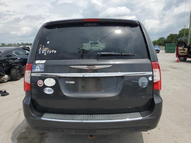 2A4RR8DG6BR612242 - 2011 CHRYSLER TOWN & COU TOURING L GRAY photo 6