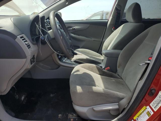 1NXBU4EE5AZ334765 - 2010 TOYOTA COROLLA BASE წითელი ფოტო 7