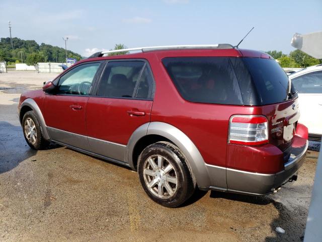 1FMDK02W08GA13987 - 2008 FORD TAURUS X SEL RED photo 2