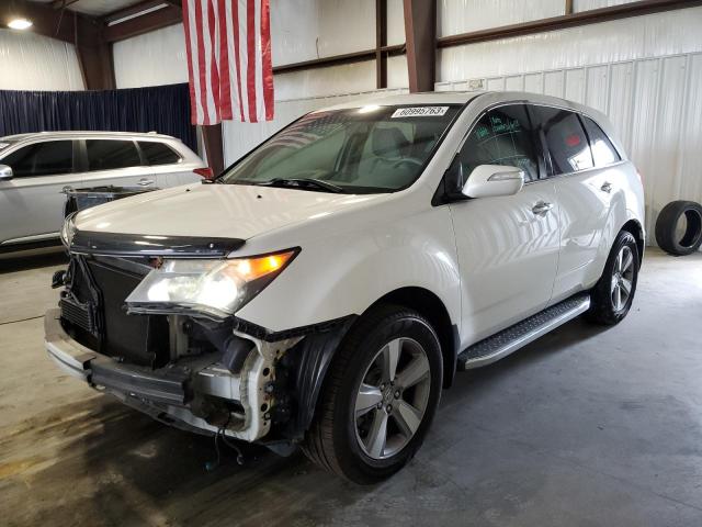 2HNYD2H66BH533832 - 2011 ACURA MDX TECHNOLOGY WHITE photo 1