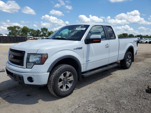 1FTFX1ET9EFC99040 - 2014 FORD F150 SUPER CAB WHITE photo 1