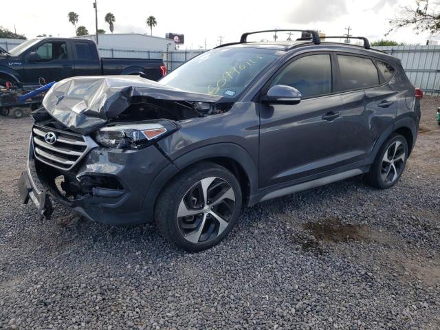 KM8J33A22JU741236 - 2018 HYUNDAI TUCSON VALUE GRAY photo 1