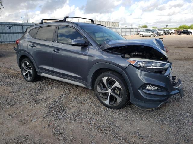 KM8J33A22JU741236 - 2018 HYUNDAI TUCSON VALUE GRAY photo 4