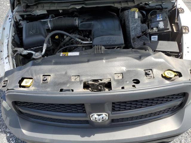 1C6RR7FG2JS249486 - 2018 RAM 1500 ST WHITE photo 11