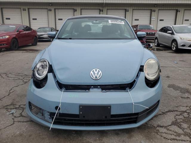 3VWJP7AT8DM604431 - 2013 VOLKSWAGEN BEETLE 蓝色 照片 5