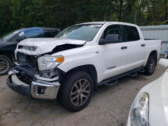 5TFEM5F10HX119774 - 2017 TOYOTA TUNDRA CREWMAX SR5 WHITE photo 1