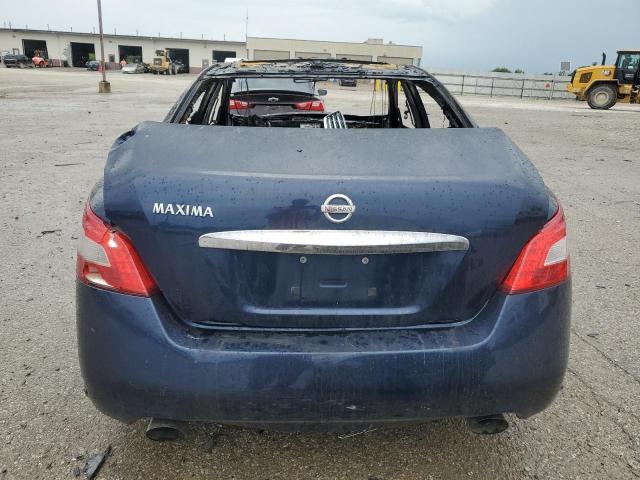 1N4AA51E09C832741 - 2009 NISSAN MAXIMA S BLUE photo 6