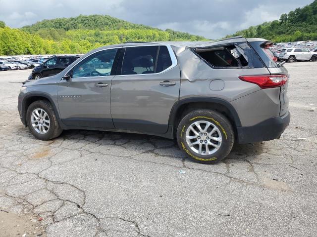 1GNEVGKW7KJ169020 - 2019 CHEVROLET TRAVERSE LT 灰色 照片 2