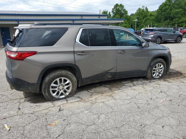 1GNEVGKW7KJ169020 - 2019 CHEVROLET TRAVERSE LT 灰色 照片 3