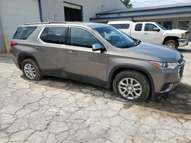 1GNEVGKW7KJ169020 - 2019 CHEVROLET TRAVERSE LT 灰色 照片 4
