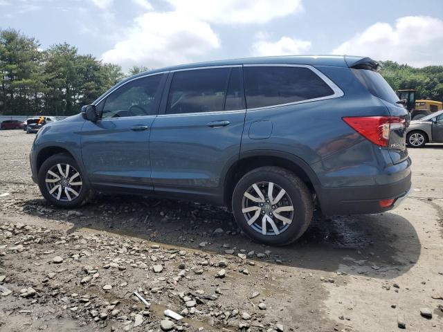 5FNYF6H50MB095655 - 2021 HONDA PILOT EXL Niebieski zdjęcie 2